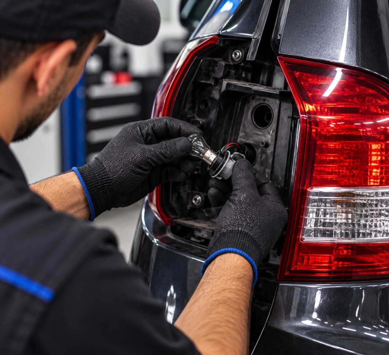 Reparo da parte elétrica de um carro na MB AutoTruck em Diadema